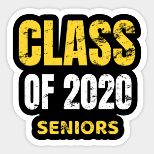 class of 2020 seniors Sticker